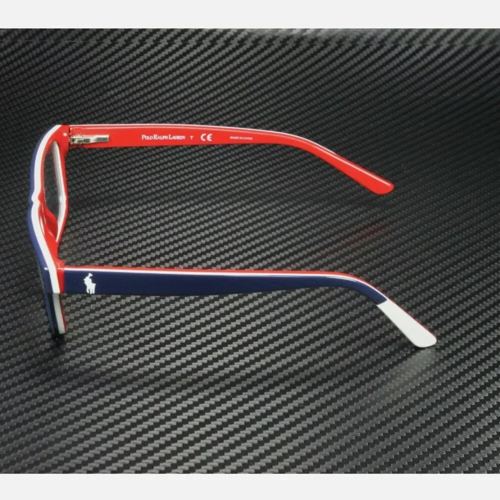 Ralph Lauren Kids Polo 48mm Navy Blue Eyeglasses